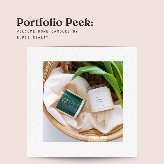 Portfolio Peek: Welcome Home Candles by Elpis Realty