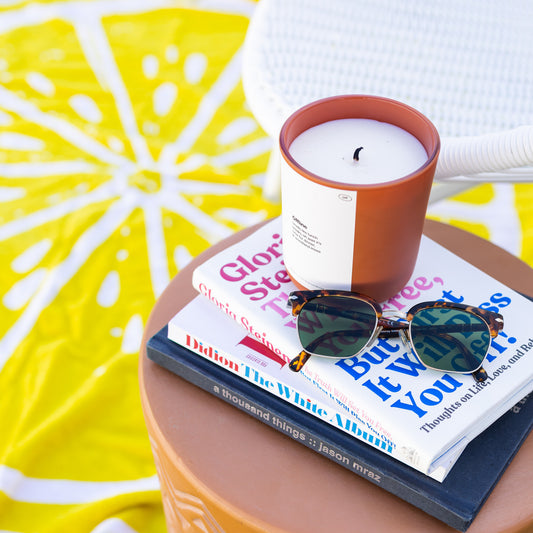 Setting the Scene for a Summer Book Club with Standard Wax’s Beloved Fragrances.