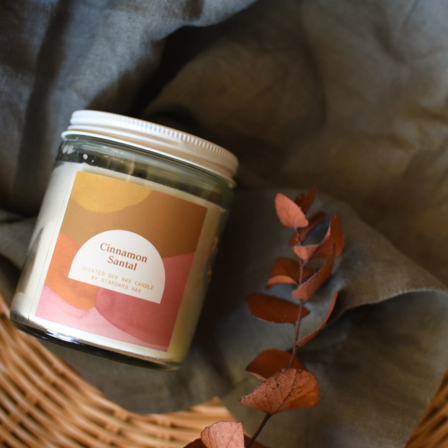 Cinnamon Santal - 8oz Candle (Simple Standards)