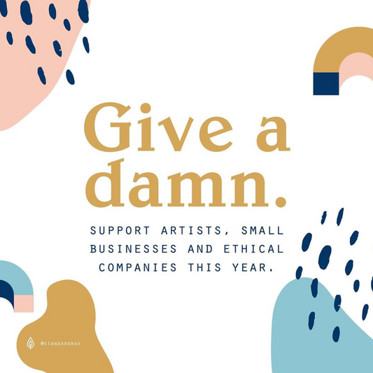 Give a damn: why it's important to support good people.