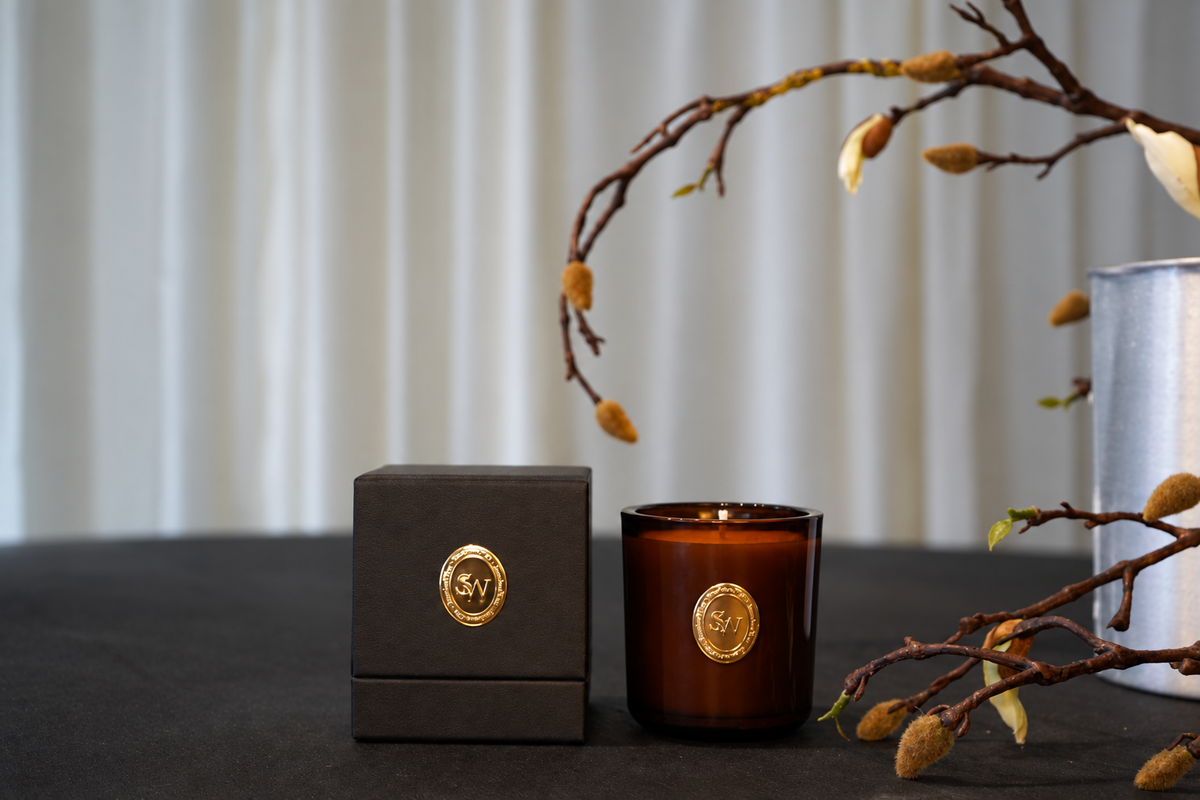 Amber Candle